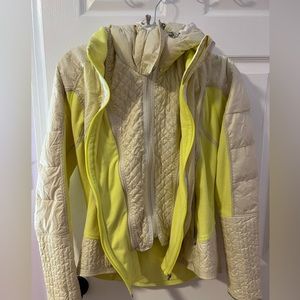 LULULEMON size 12 athletic coat/zip up jacket